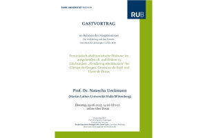 Gastvortrag Prof. Ueckmann 