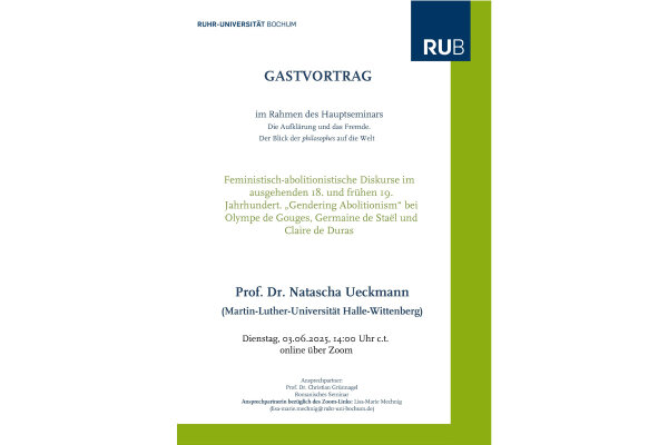 Gastvortrag Prof. Ueckmann 